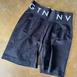 Black NVGTN Athletic Shorts